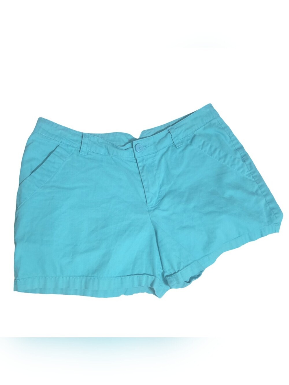 Columbia Women's Teal Outdoor Shorts Hiking Outdoor Cotton Trail Size 10